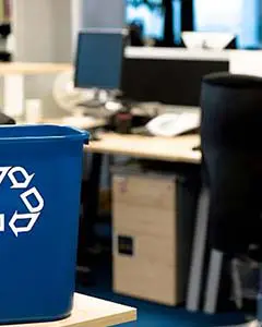 dechets de bureau