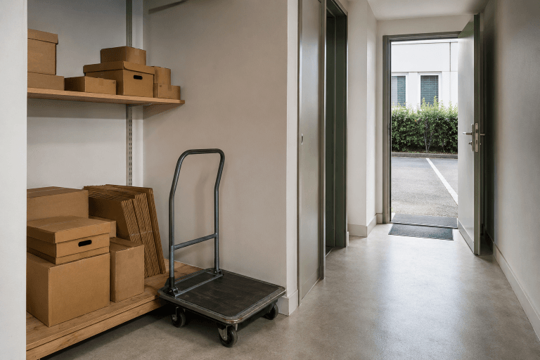stockage acces manutention eventuelle